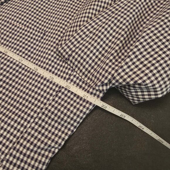 PAISLEY & GRAY BLAZER COAT JACKET BLUE WHITE CHECKED SIZE 42R - Picture 15 of 16